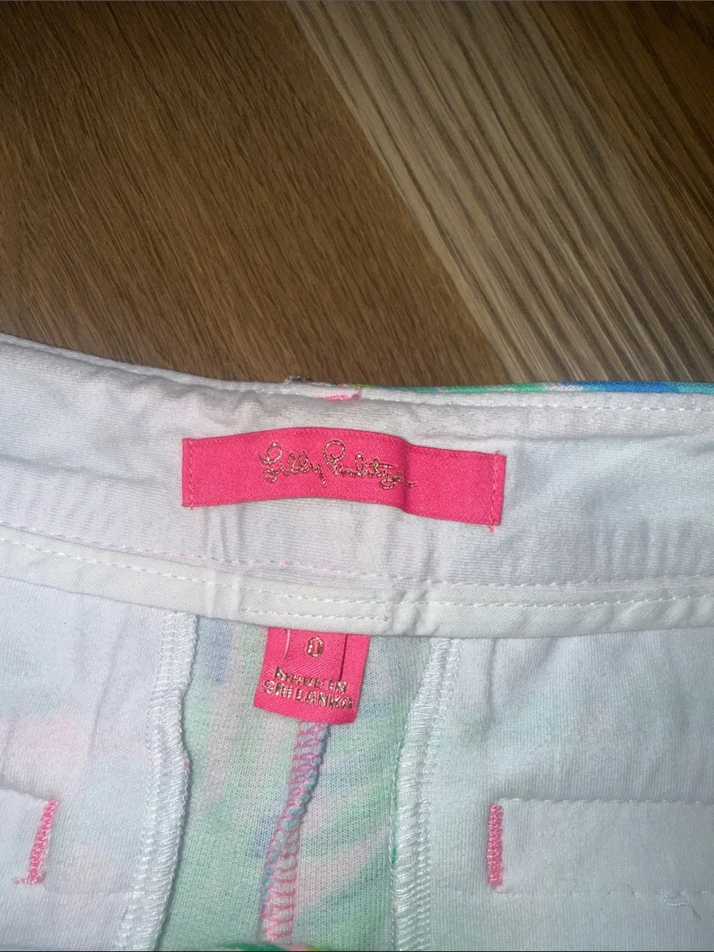 Lilly Pulitzer Pink Tropical Floral Print Women’s Shorts